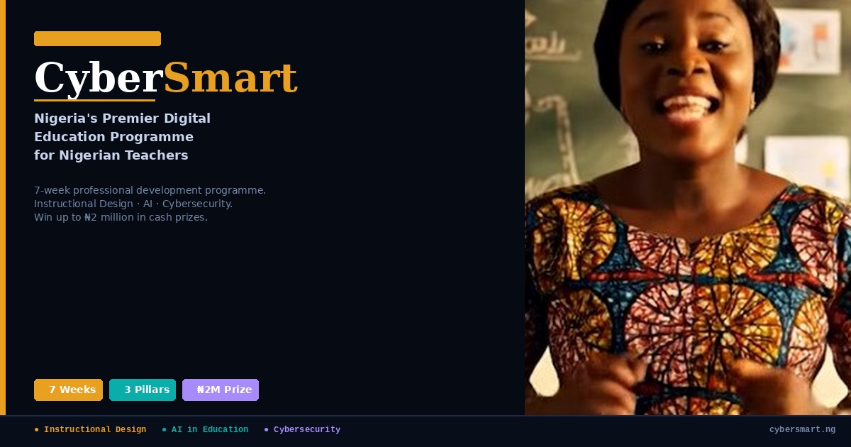 CyberSmart — Building Nigeria's Most Digitally Capable Educators